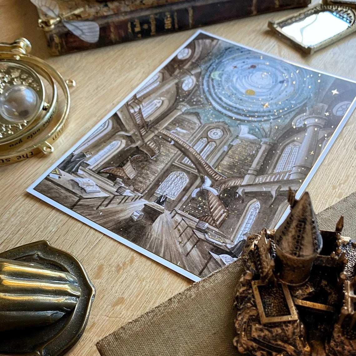 Illustration A5 Tour d’Astronomie – Univers magique des sorciers
