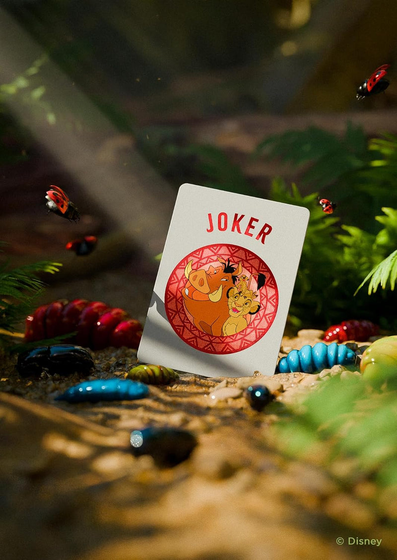 Jeu de cartes Bicycle – Disney Le Roi Lion - Edition dorée