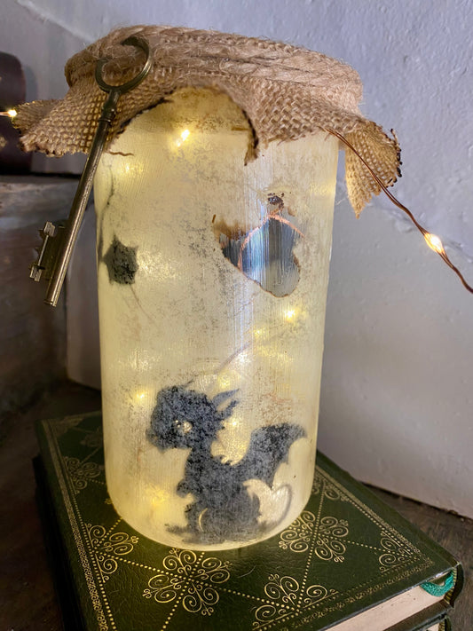 Lanterne artisanale - Dragon