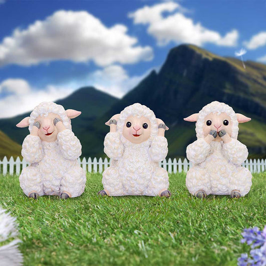 Les 3 Sages Moutons - Sagesse douce et bienveillante