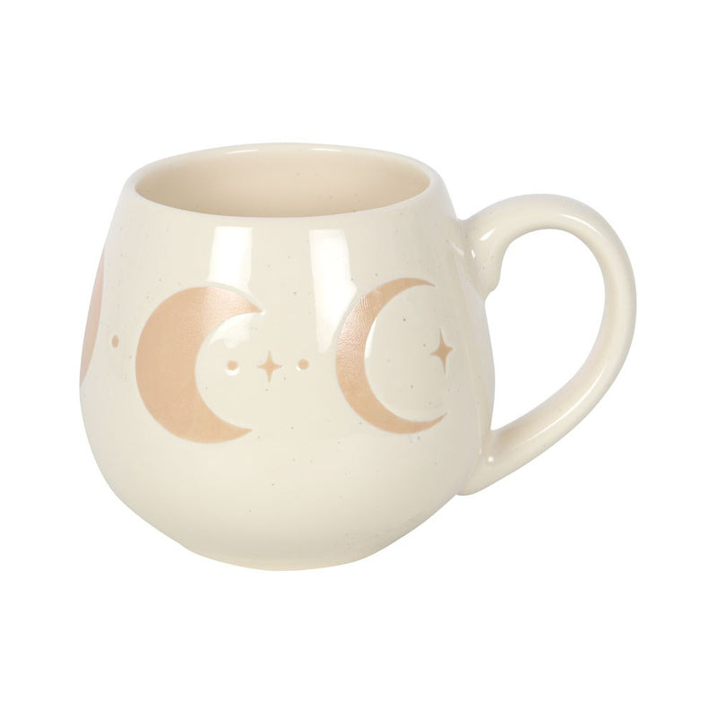Mug Rond Phases de Lune en Céramique