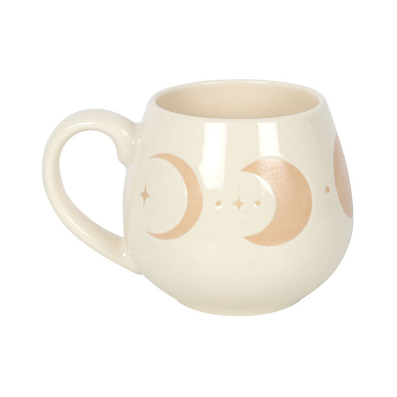 Mug Rond Phases de Lune en Céramique