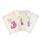 Lot de 3 Carnets A5 Disney – Alice au Pays des Merveilles | Chat du Cheshire, Alice & Lapin Blanc