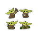 Pack de 4 Pin’s Star Wars – Grogu (The Mandalorian)