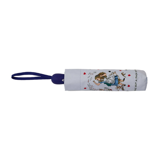 Parapluie Alice au Pays des Merveilles bleu ciel automatique