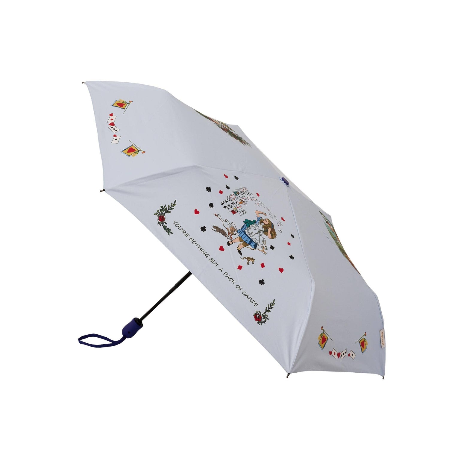 Parapluie bleu ciel de Alice au Pays des Merveilles