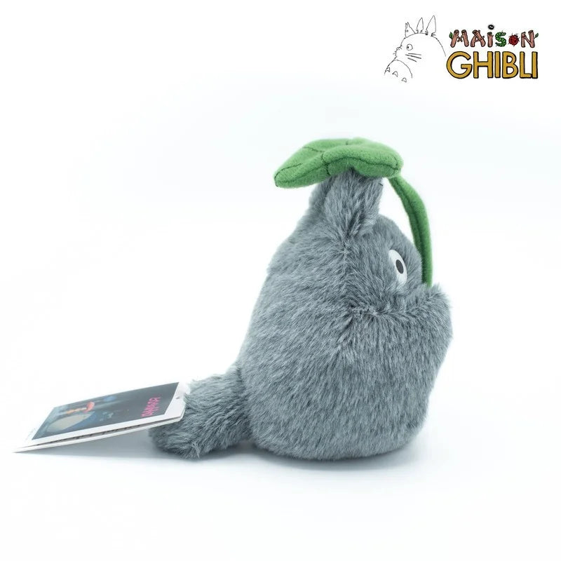 Peluche Totoro avec sa feuille – Mon Voisin Totoro 13 cm - Officiel Ghibli