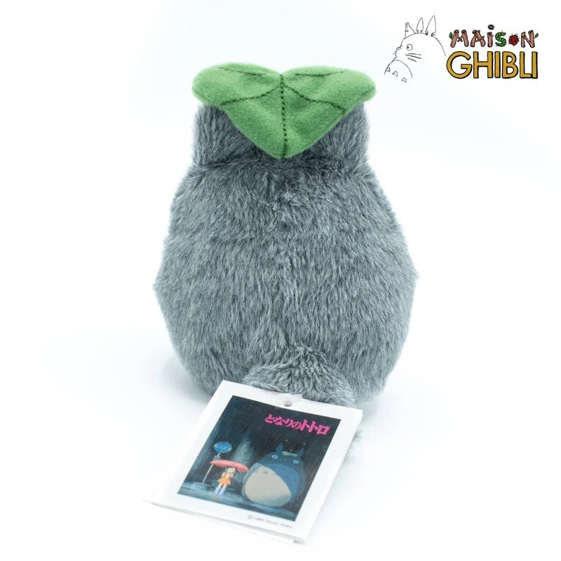 Peluche Totoro avec sa feuille – Mon Voisin Totoro 13 cm - Officiel Ghibli