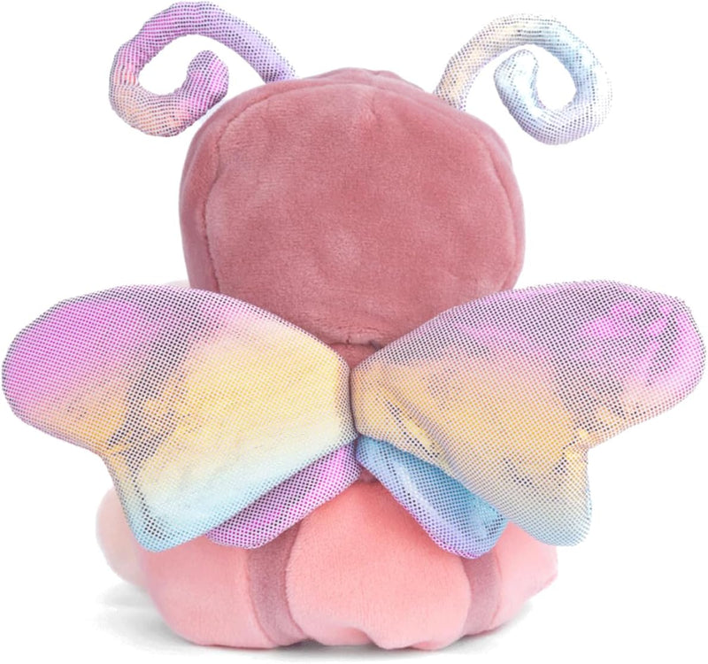 Peluche Ziggy Butterfly rose – Ourson Bukowski déguisé en papillon – Collection Ziggy 15 cm