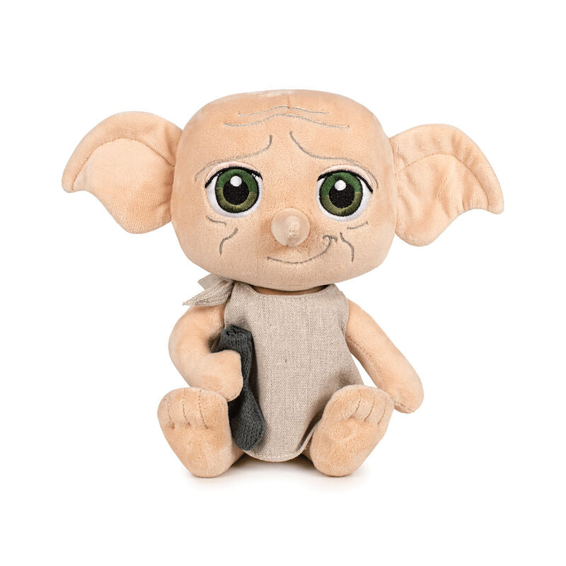 Peluche Dobby en position assise de 16 cm de la saga Harry Potter