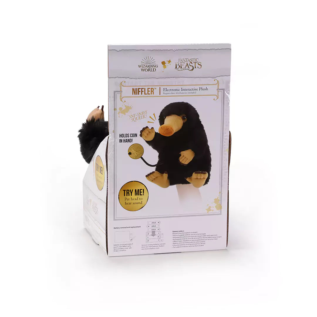 Peluche interactive Niffleur – Avec sons intégrés