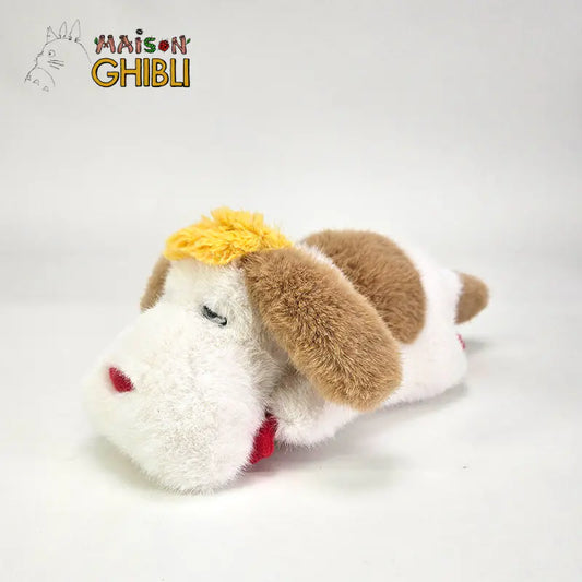 Peluche officielle Ghibli Hihn, le chien du Château Ambulant, 25 cm, oreilles tombantes
