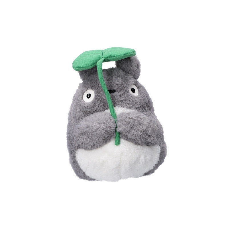 Peluche Totoro avec feuille sur la tête – Mon Voisin Totoro – Studio Ghibli