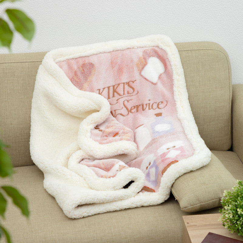 Plaid Fluffy "Boulangerie de Jiji" – Kiki la Petite Sorcière – 70x100 cm