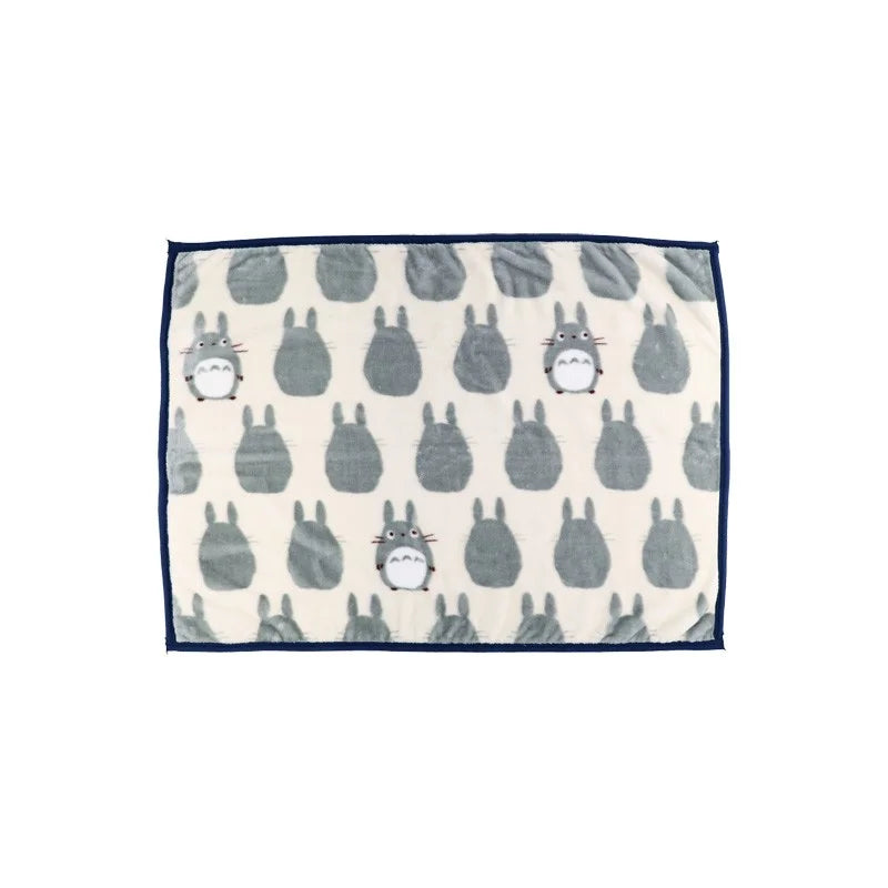 Plaid Silhouette Totoro Gris 70x100 cm - Mon Voisin Totoro