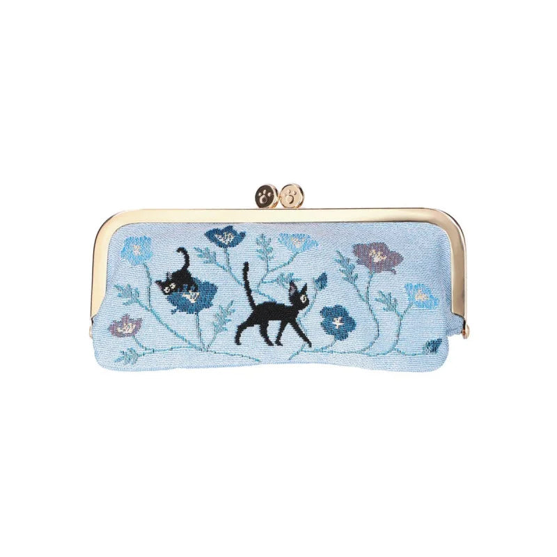 Porte-Monnaie/Trousse Jiji Fleur Bleue – Kiki la Petite Sorcière Studio Ghibli