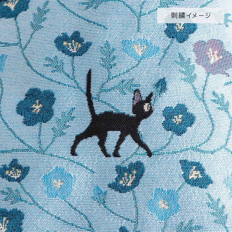 Porte-Monnaie/Trousse Jiji Fleur Bleue – Kiki la Petite Sorcière Studio Ghibli