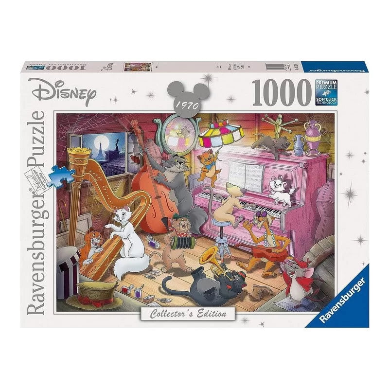 Puzzle Disney Les Aristochats – Édition Collector Ravensburger – 1000 pièces