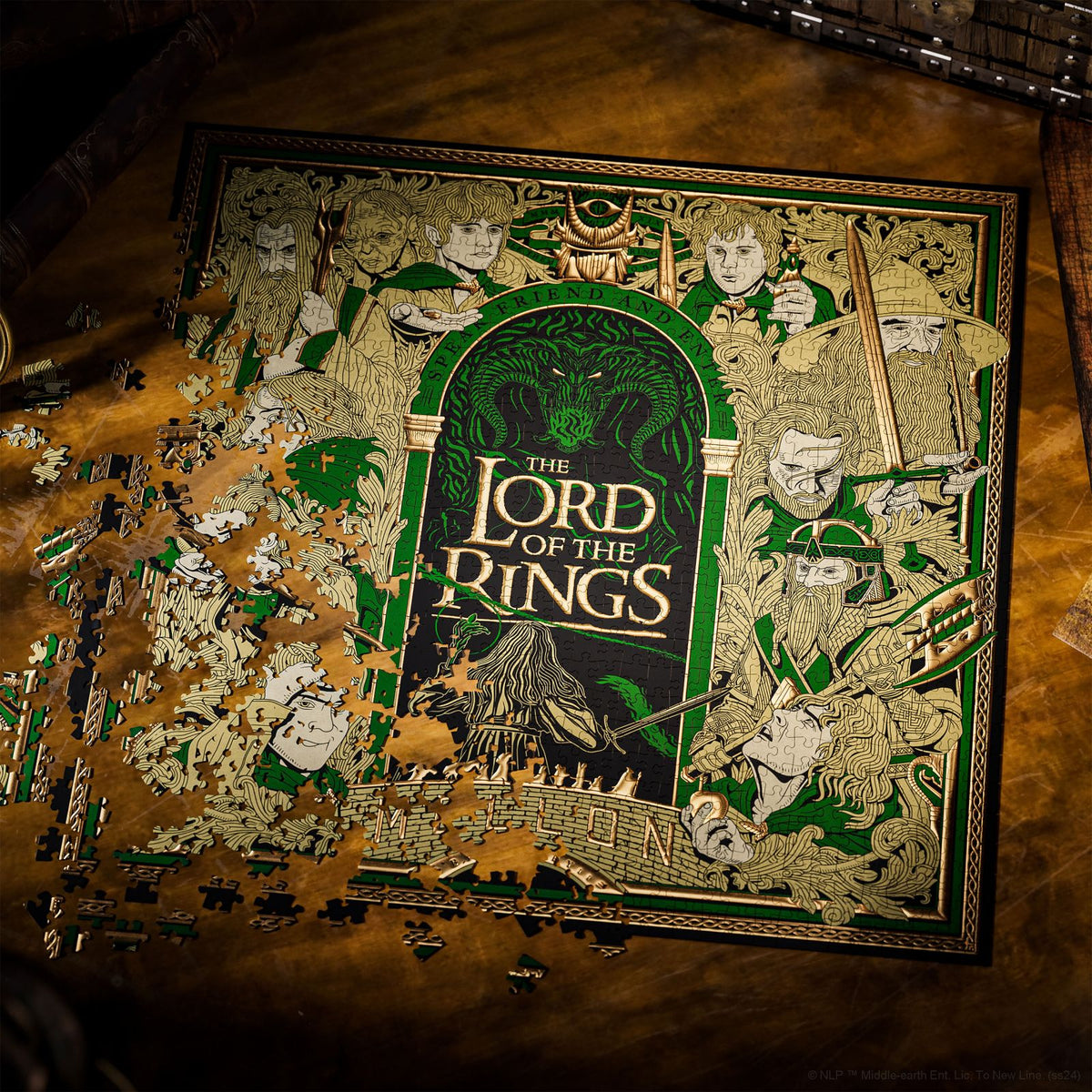 Puzzle premium Le Seigneur des Anneaux – 1000 pièces - Theory11