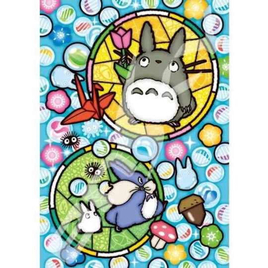 Puzzle vitrail transparent Totoro – 208 pièces