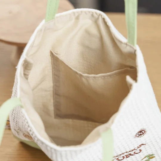Petit sac à main gaufré Totoro – Studio Ghibli (22 cm)