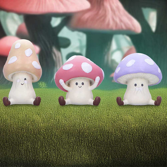 Les 3 sages champignons - Sagesse mignonne