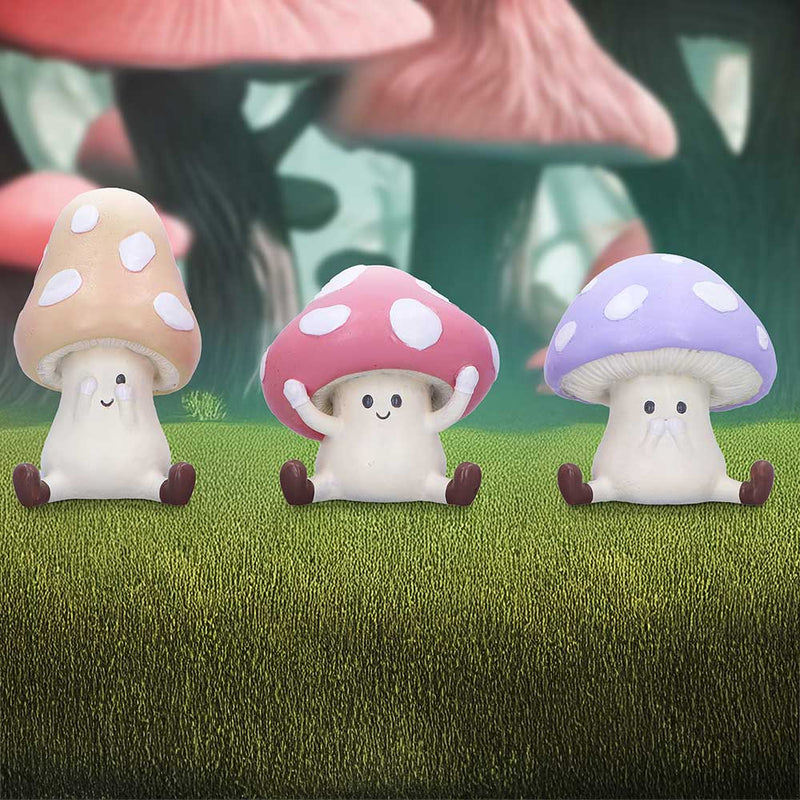 Les 3 sages champignons - Sagesse mignonne