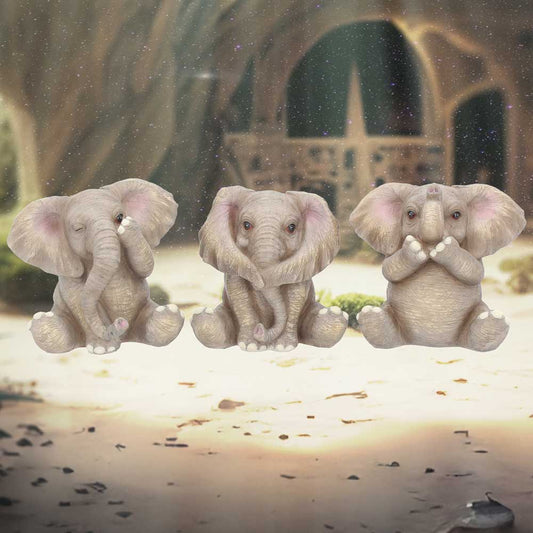 Les 3 Sages Éléphants - Mantra protecteur