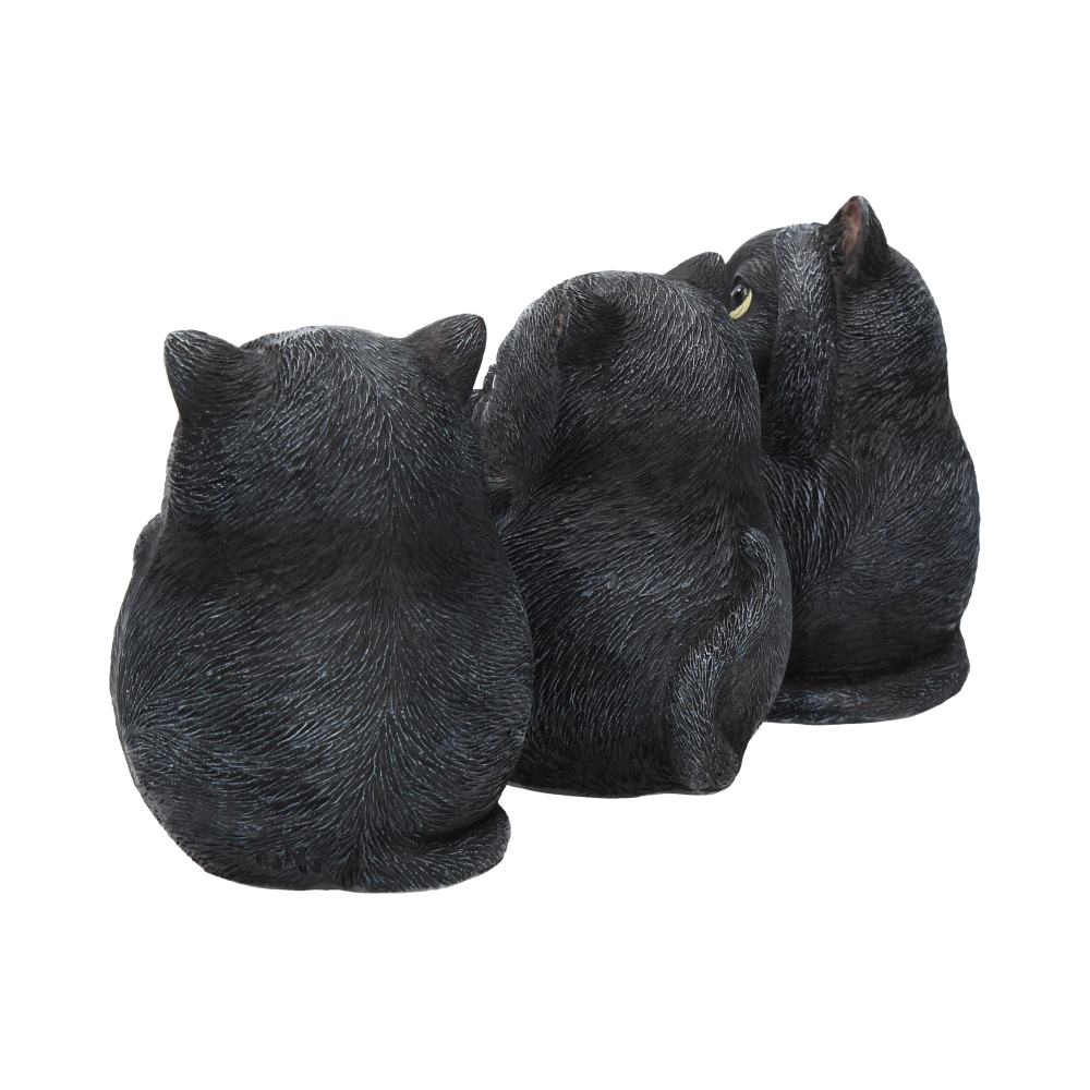 Les 3 Sages Chats Noirs – Mantra félin de protection