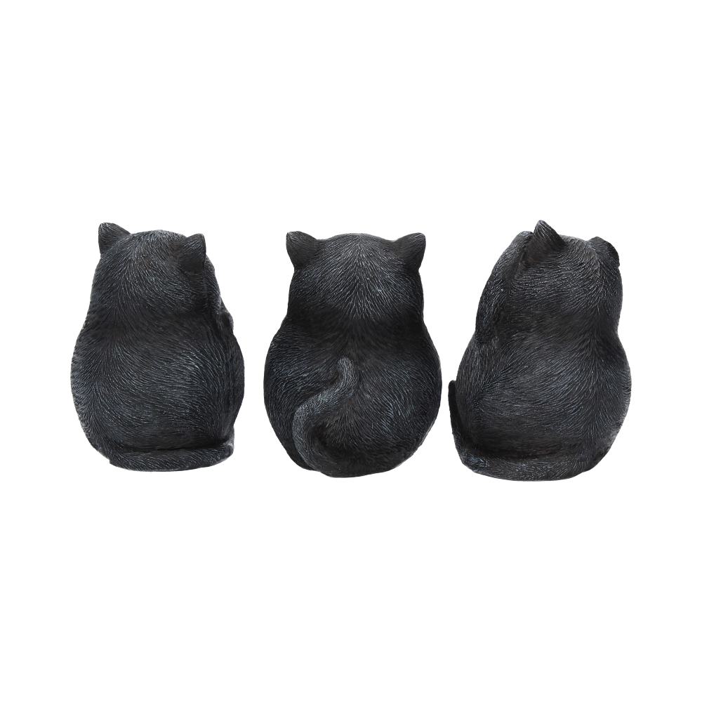 Les 3 Sages Chats Noirs – Mantra félin de protection