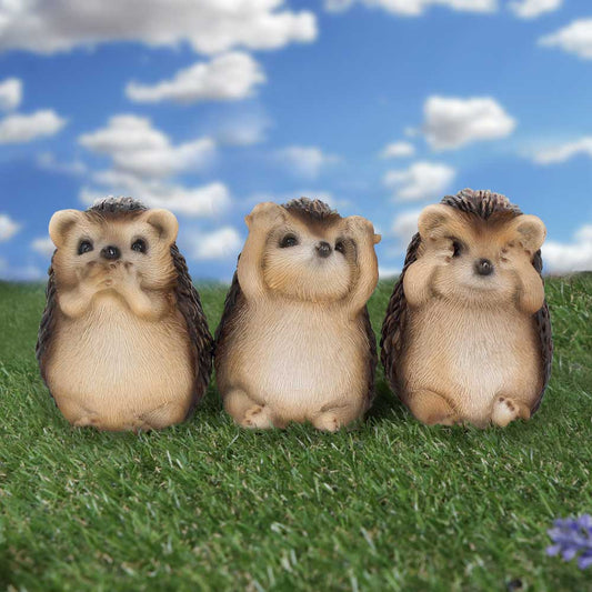 Les 3 Sages Hérissons - Sagesse discrète et protectrice
