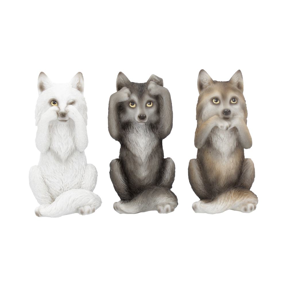 Les 3 Sages Loups - Talisman protecteur