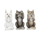Les 3 Sages Loups - Talisman protecteur