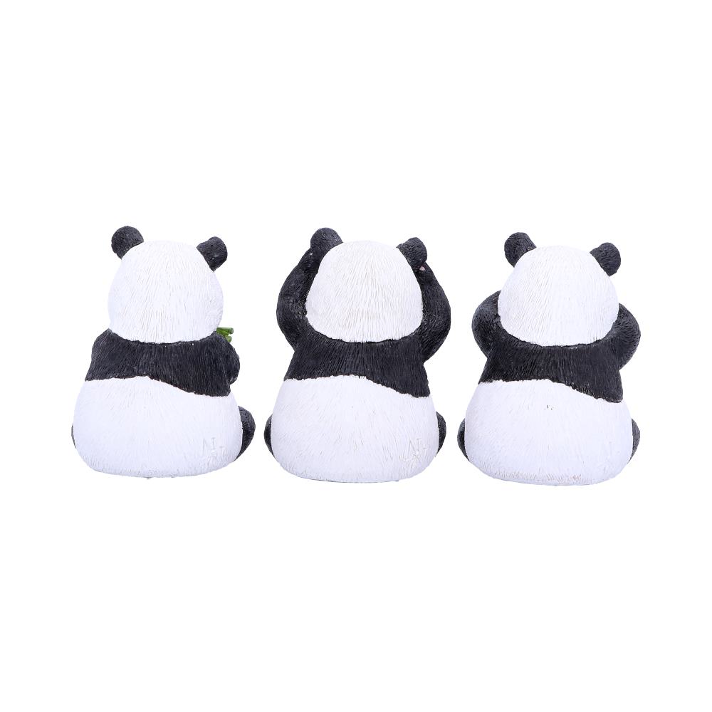 Les 3 Sages Pandas - Sérénité et protection bienveillante