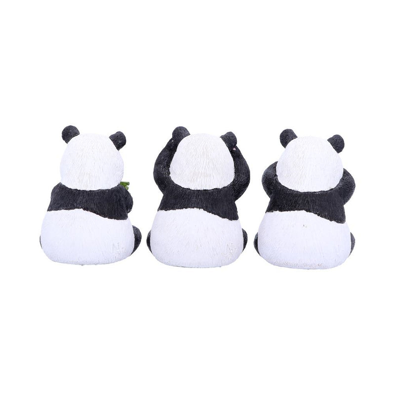 Les 3 Sages Pandas - Sérénité et protection bienveillante