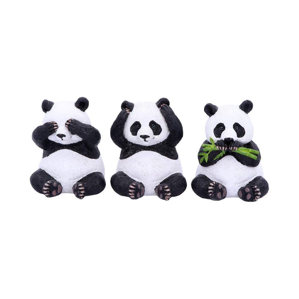 Les 3 Sages Pandas - Sérénité et protection bienveillante