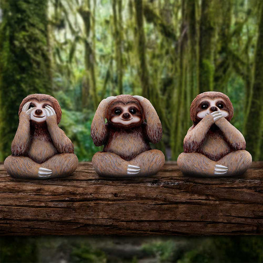 Les 3 Sages Paresseux - Sagesse bienveillante