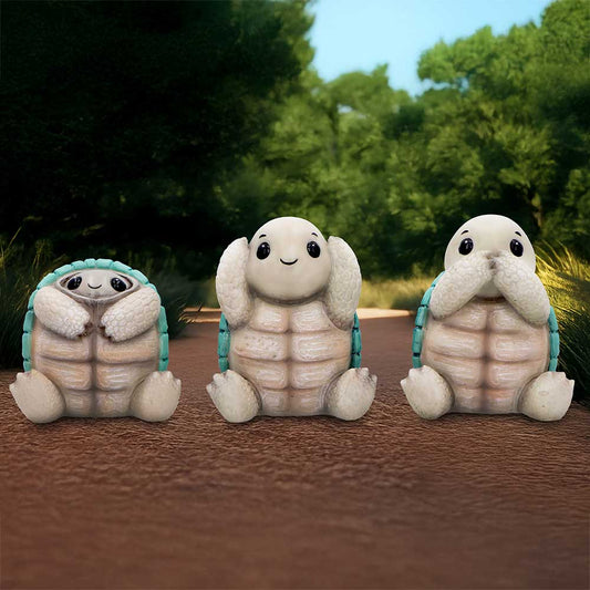 Les 3 Sages Tortues - Sagesse protectrice