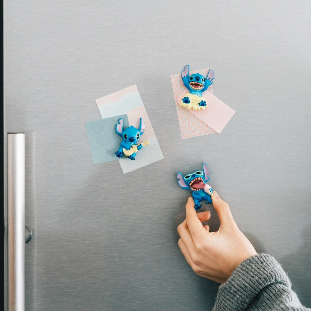 Set de 3 magnets Disney – Stitch en folie