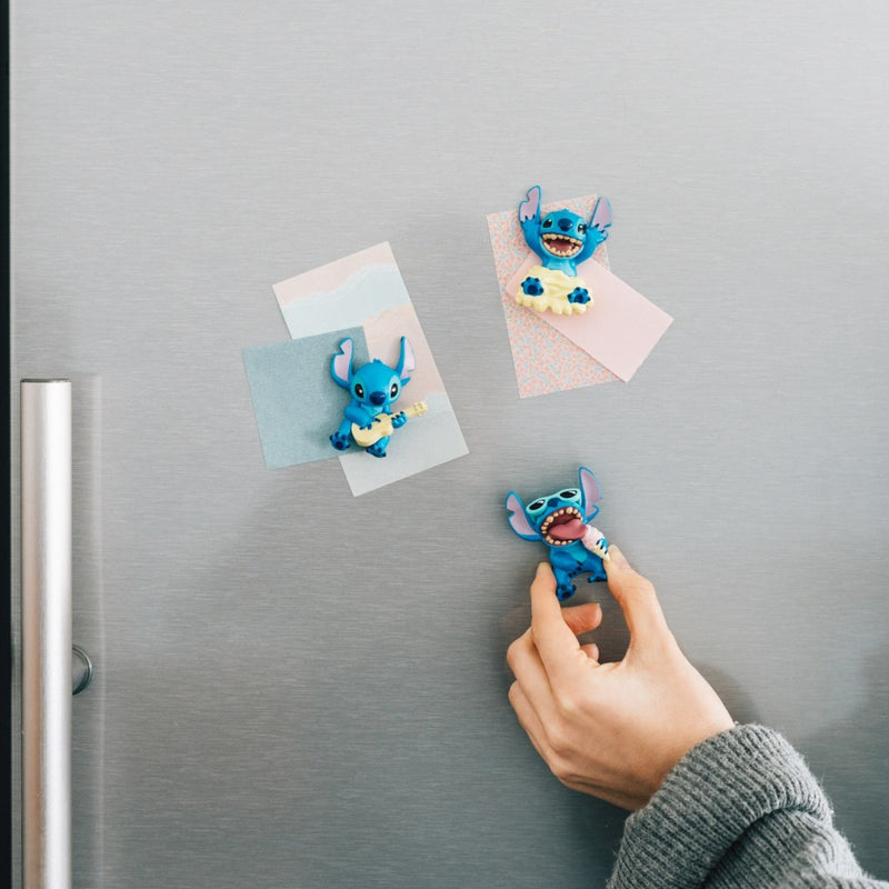 Set de 3 magnets Disney – Stitch en folie