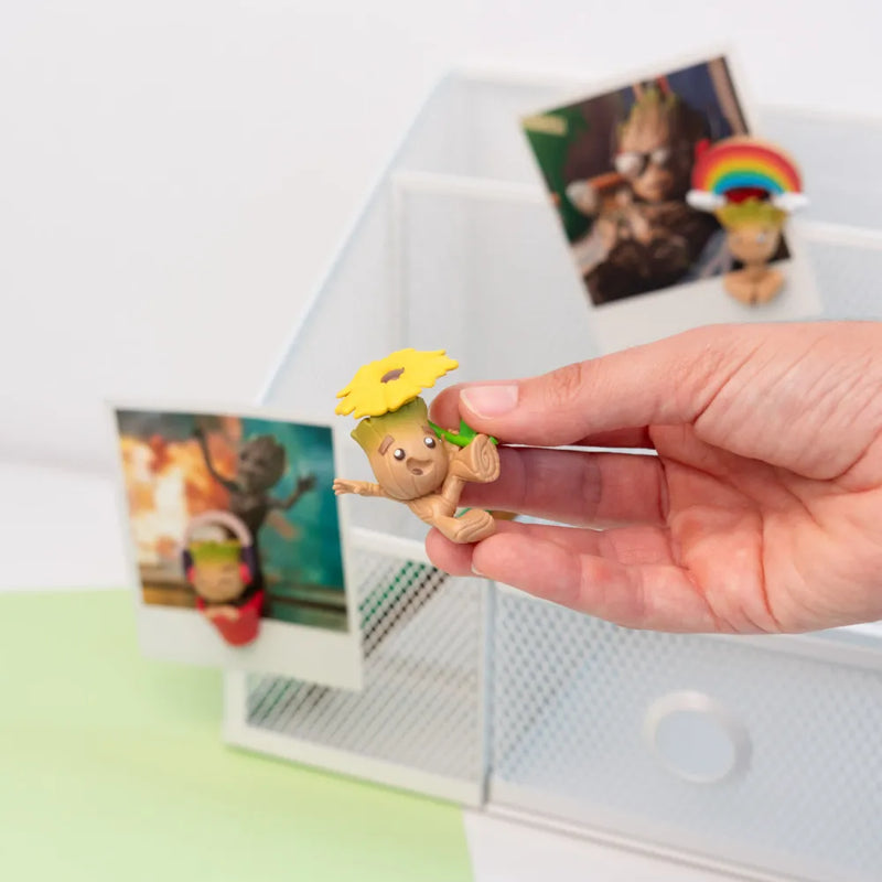 Set de 3 magnets Marvel Groot – Modèles décoratifs en relief