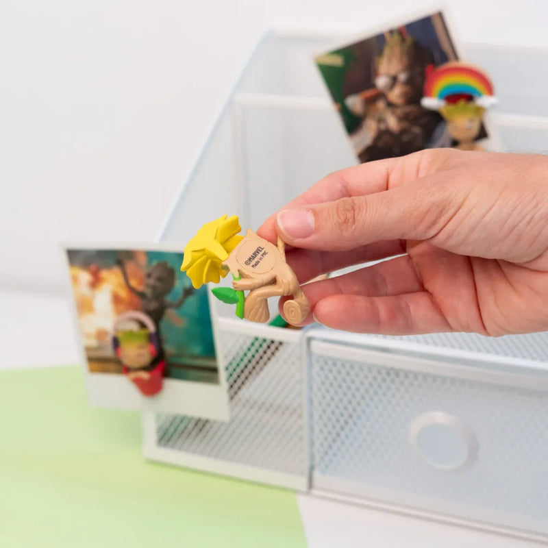 Set de 3 magnets Marvel Groot – Modèles décoratifs en relief