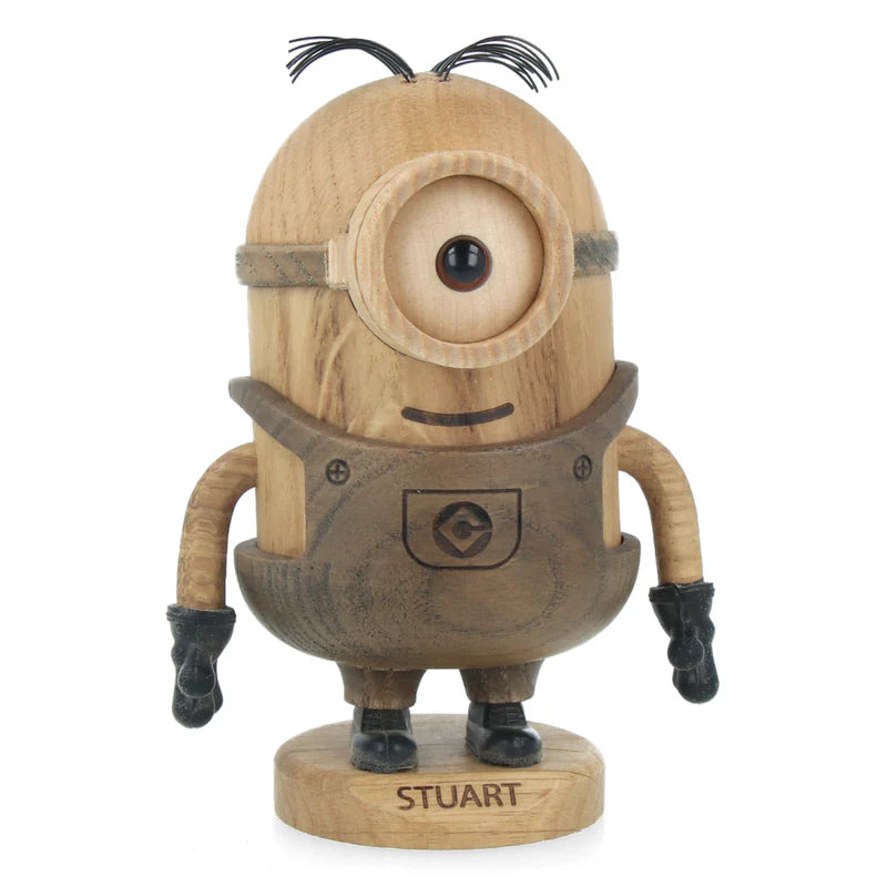 Figurine Stuart Minions en bois PETIT MODELE - Boyhood