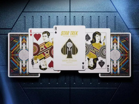 Jeu de cartes Star Trek – Theory11 – 54 cartes premium inspirées de la série culte
