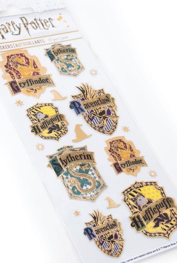 HARRYPOTTER-Stickers des blasons des Maisons de Poudlard
