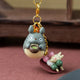 Porte-clés Totoro & Dango – Bijou de sac Studio Ghibli