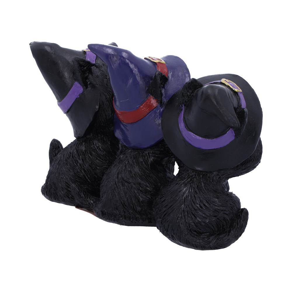 Les 3 Petits Chats Sorciers Sages – Figurines « Ne rien voir, ne rien entendre, ne rien dire »