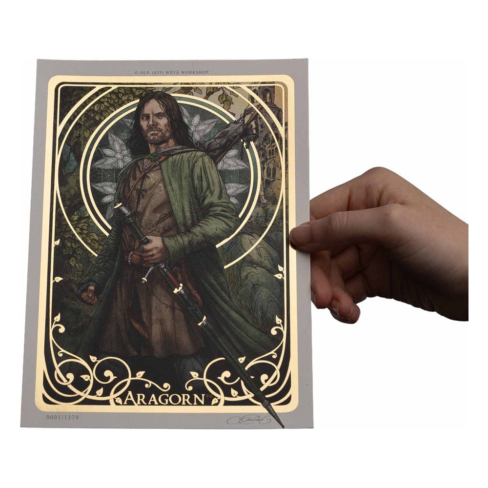 Art Print Aragorn Édition Limitée – Le Seigneur des Anneaux – Weta Workshop